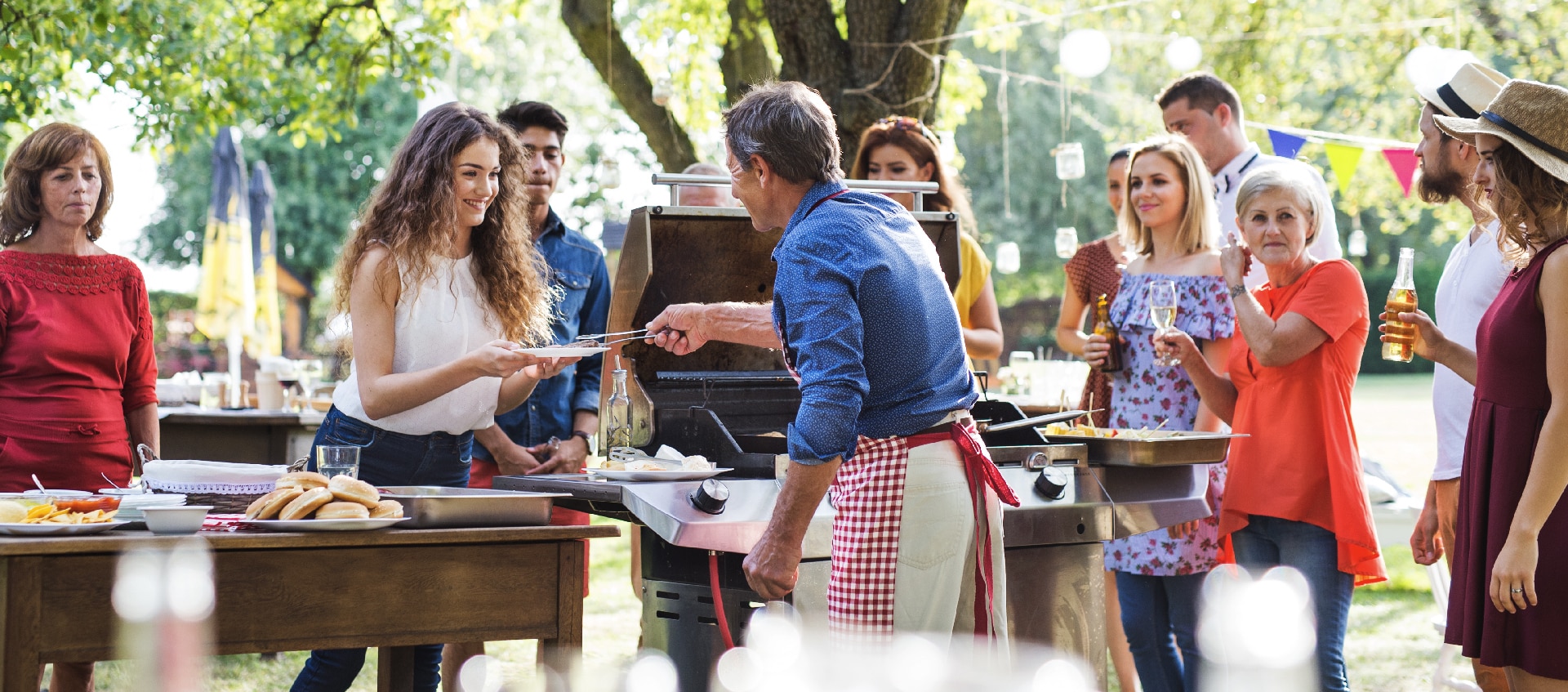 A community cook out in south brook alabama